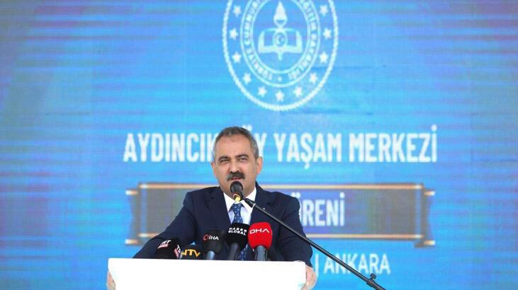 Bakan Özer: 'Halk eğitim merkezlerinde 12 milyon kişiye ulaşmak için engelimiz yok'