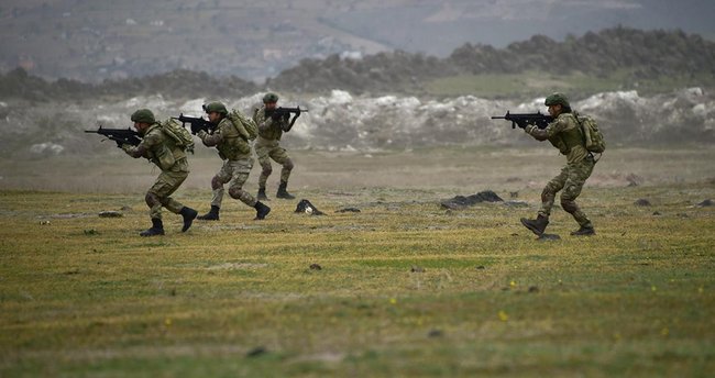 Barış Pınarı bölgesinde 11 terörist etkisiz hale getirildiler