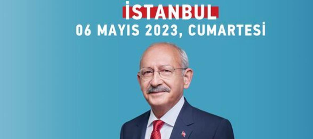 CHP İSTANBUL MİTİNGİ SAAT KAÇTA?