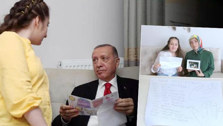 Cumhurbaşkanı Erdoğan'ın kendisine yazılan şiire tepkisi gülümsetti