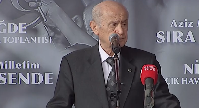 Devlet Bahçeli'nin Niğde Mitingine Yoğun ilgi