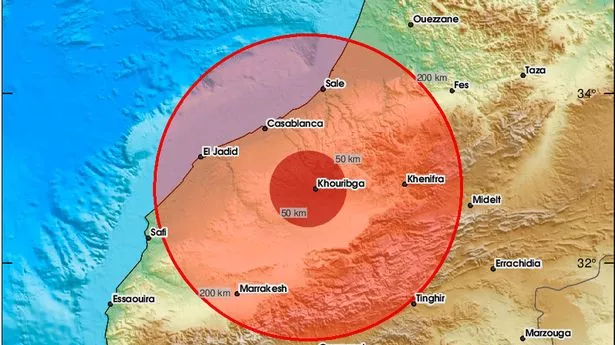 Güçlü deprem Fas'ı vurdu yüzlerce kişi öldü