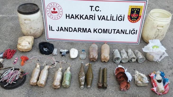 Hakkari'de 6 örgüt mensubu yakalandı: Çok sayıda mühimmat ele geçirildi