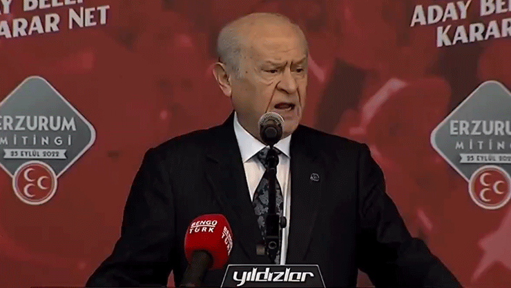 MHP lideri Bahçeli Erzurum mitinginde: Gakkoşlar Kılıçdaroğlu’na ders verdi