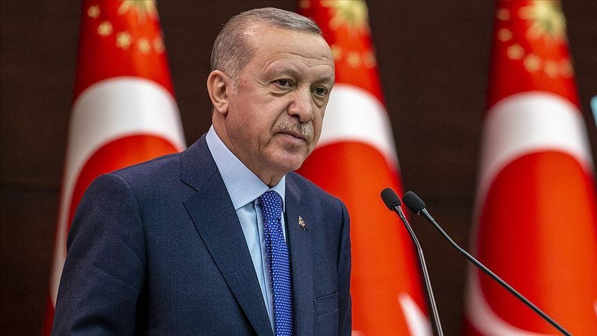 Cumhurbaşkanı Recep Tayyip Erdoğan,Türkiye Ulusal Risk Kalkanı Toplantısı'nda açıklamalarda bulundu