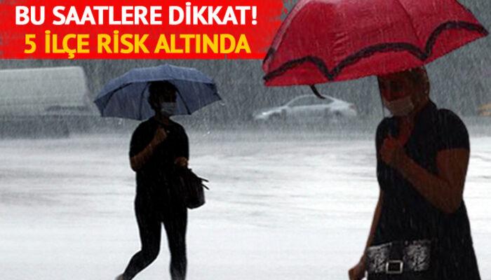 SON DAKİKA | Meteoroloji ve uzmanlar uyardı: Beklenen yağışlar geliyor! İstanbul'daki bu ilçeler risk altında, İmamoğlu: Bize ihbar edin