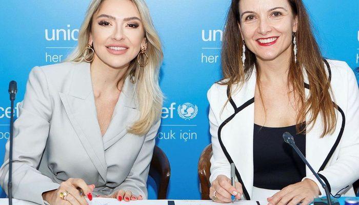 UNICEF Türkiye'den Hadise'ye önemli görev!  Çocuk Hakları Savunucusu oldu